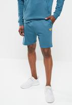 Hi-Tec - Men's fleece shorts - blue