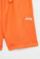 JEEP - Girls relaxed shorts - orange