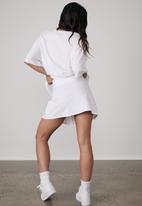 Factorie - Front pleat tennis skirt - white