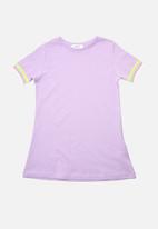 Trendyol - Short sleeve dress - lilac