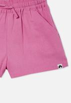 Cotton On - Kelsie short - pink gerbera