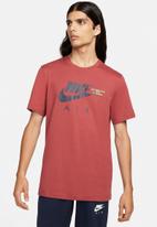 Nike - NSW Air GX 2 T-shirt- cedar