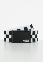 Vans - Deppster web belt - black & white 