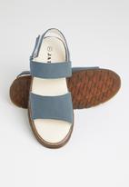Jada - Double strap slingback sandal - indigo