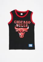 NBA - NBA fly squad vest bulls - black
