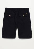 MANGO - Bermuda shorts - black
