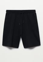 MANGO - Bermuda shorts osaka - black
