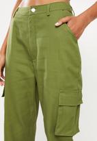 Missguided - Plain cargo trouser - khaki
