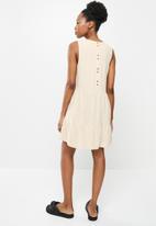 Vero Moda - Astimilo sleeveless short dress - birch