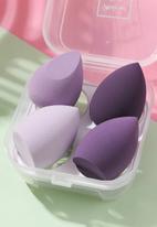Glam Beauty - Makeup Blender 4 Pack - Purples