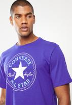 Converse - Chuck taylor patch graphic tee - blue