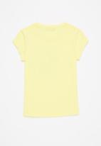 SISSY BOY - Pareo fitted top - pale yellow