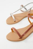 Superbalist - Jenny ankle strap sandal - brown