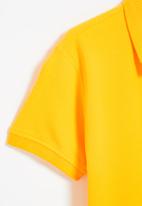 POLO - Boys austin short sleeve golfer - yellow