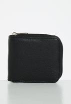 Superbalist - Koko leather trifold wallet - black