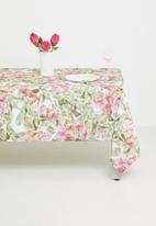 Hertex Fabrics - Bougainvillea tablecloth - bloom