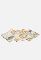 Hertex Fabrics - Perennial napkin set of 4 - bloom
