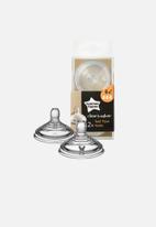 Tommee Tippee - 2 Pack closer to nature fast flow teat
