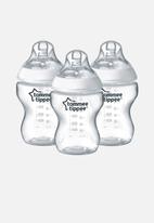 Tommee Tippee - 3 Pack closer to nature 260ml BPA bottle