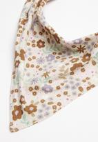 Cotton On - The bandana bib  - rainy day/smashed avo lulu floral
