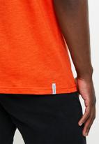 Holmes Bro's - Shield short sleeve tee - orange 