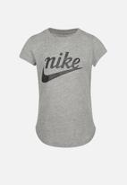 Nike - Nkg script futura short sleeve tee - grey