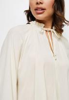MILLA - Woven cape sleeve blouse - neutral