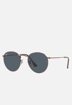 Ray-Ban - Round metal - copper 