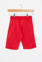 SOVIET - B stark track shorts - red