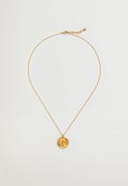 MANGO - Scorpio horoscope necklace - gold