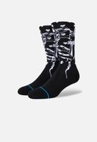 Stance Socks - Quinn socks - black