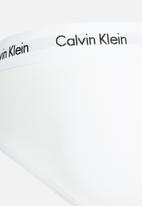 CALVIN KLEIN - 3 pack hip brief - white