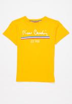 Pierre Cardin - Est heritage tee - yellow