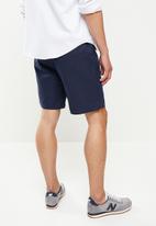 Jonathan D - Ricardo box fit linen shorts - navy