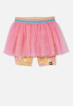 Cotton On - License barbie party short - pink 