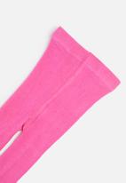 MINOTI - Girls ribbed tights - pink