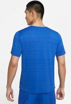 Nike - Dri-FIT Miler Royal Blue Running Tee - blue