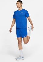 Nike - Dri-FIT Miler Royal Blue Running Tee - blue