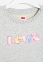 Levi’s® - Levi's graphic crew sweatshirt - light gray heather
