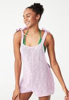 Cotton On - Beach jumpsuit - sweet lavender