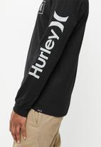 Hurley - Evd wsh oao icon long sleeve - black