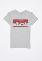 RVCA - Fifty fifty glitch short sleeve tee boy - grey