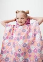 Cotton On - Kids hooded towel - pink