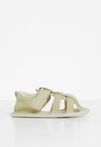 POP CANDY - Baby boys caged sandal - beige