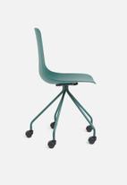 Sixth Floor - Ellie office chair - emerald green