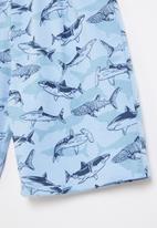 POP CANDY - Boys dolphin shorts - blue