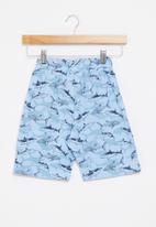 POP CANDY - Boys dolphin shorts - blue