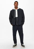 Only & Sons - Bran coach jacket - navy