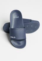 POLO - Skylar plain pool sandal - navy
