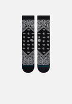 Stance Socks - El barrio socks - black